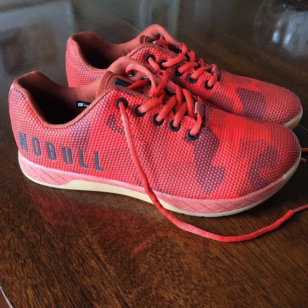 NoBull Fire Camo Trainers W9
